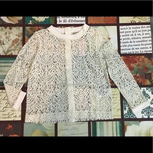 Banana Republic Lace Shirt (NWT)